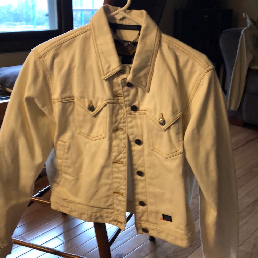 Small Harley Davidson denim jacket